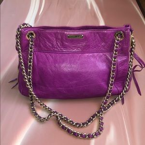 Neon Rebecca Minkoff purse.